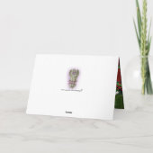 クリスマスグリーティングカードフローラ シーズンカード (裏面)