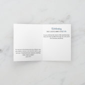 クリスマスグリーティングカードベビーイエス カード (内部)