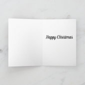 クリスマスグリーティングカードボーブル サンキューカード (内部)