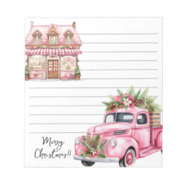 クリスマスグリーティングカードメモ帳 ノートパッド