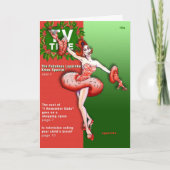 クリスマスグリーティングカード番号2 (内部のグリーティング) シーズンカード (正面)