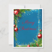 クリスマスグリーティングカード (正面)