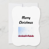 クリスマスグリーティングカード (正面)