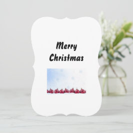 クリスマスグリーティングカード