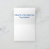 クリスマスグリーティングカード2024 Kriyasコレクション サンキューカード (内部)