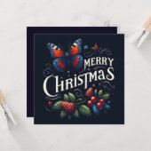 クリスマスグリーティングカード… カード (正面/裏面インサイチュ)