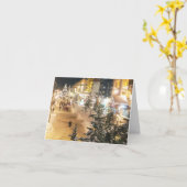 クリスマスグリーティングカード カード (黄色い花)