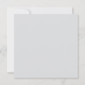 クリスマスグリーティングカード カード (裏面)