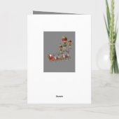 クリスマスグリーティングカード シーズンカード (裏面)