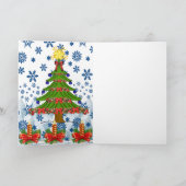 クリスマスグリーティングカード シーズンカード (内部)