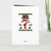 クリスマスグリーティングカード シーズンカード (裏面)