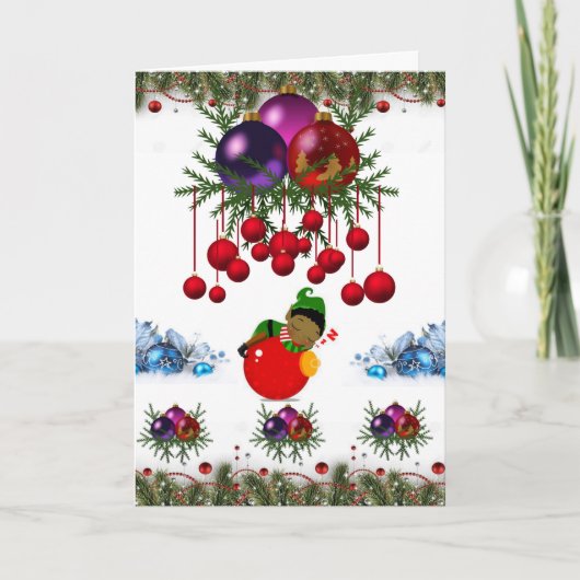 クリスマスグリーティングカード シーズンカード (正面)