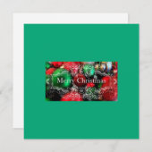 クリスマスグリーティングカード シーズンカード (正面/裏面)