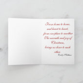 クリスマスグリーティングカード シーズンカード (内部)