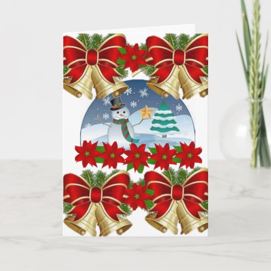 クリスマスグリーティングカード シーズンカード (正面)