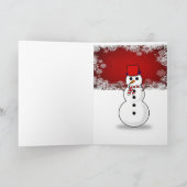 クリスマスグリーティングカード シーズンカード (内部)