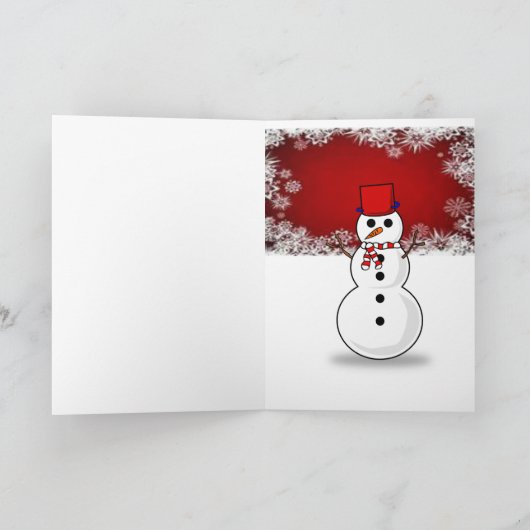 クリスマスグリーティングカード シーズンカード (内部)