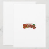 クリスマスグリーティングカード シーズンカード (正面/裏面)