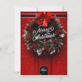 クリスマスグリーティングカード シーズンカード (裏面)