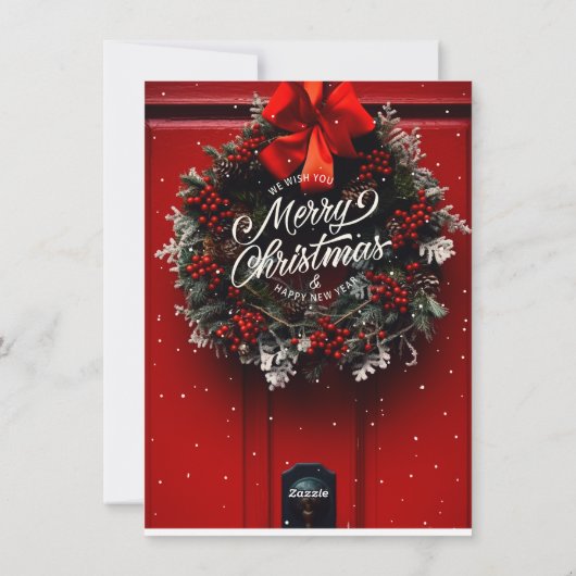 クリスマスグリーティングカード シーズンカード (裏面)