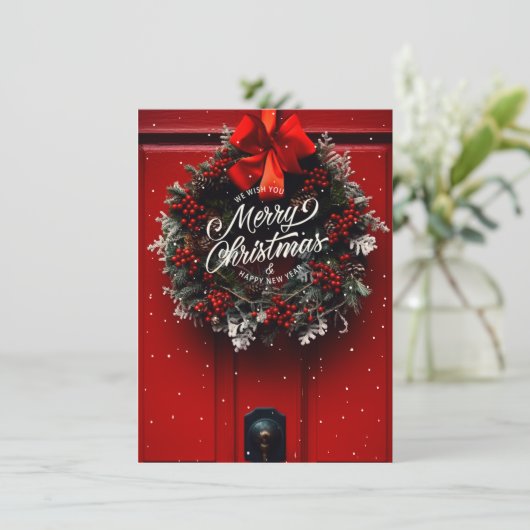 クリスマスグリーティングカード シーズンカード (スタンド正面)