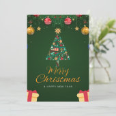 クリスマスグリーティングカード シーズンカード (スタンド正面)