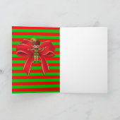 クリスマスグリーティングカード シーズンカード (内部)