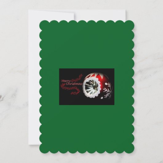 クリスマスグリーティングカード シーズンカード (正面)