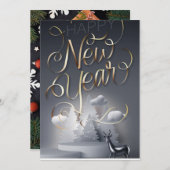 クリスマスグリーティングカード シーズンカード (正面/裏面)