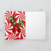 クリスマスグリーティングカード シーズンカード (内部)