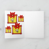 クリスマスグリーティングカード シーズンカード (内部)