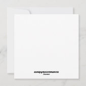 クリスマスグリーティングカード シーズンカード (裏面)