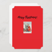 クリスマスグリーティングカード シーズンカード (正面/裏面)