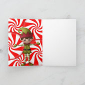 クリスマスグリーティングカード シーズンカード (内部)