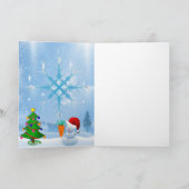 クリスマスグリーティングカード シーズンカード (内部)