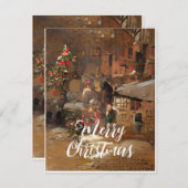 クリスマスグリーティングカード シーズンカード (正面/裏面)