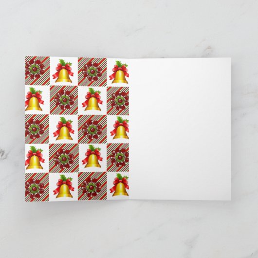 クリスマスグリーティングカード シーズンカード (内部)