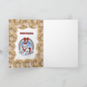 クリスマスグリーティングカード シーズンカード (内部)