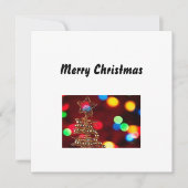 クリスマスグリーティングカード シーズンカード (正面)