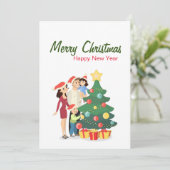 クリスマスグリーティングカード シーズンカード (スタンド正面)