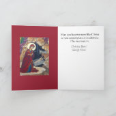 クリスマスグリーティングカード シーズンカード (内部)