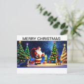 クリスマスグリーティングカード シーズンポストカード (スタンド正面)