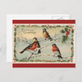 クリスマスグリーティングカード シーズンポストカード (正面/裏面)