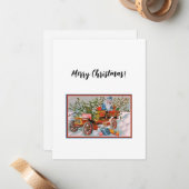 クリスマスグリーティングカード ノートカード (正面/裏面インサイチュ)