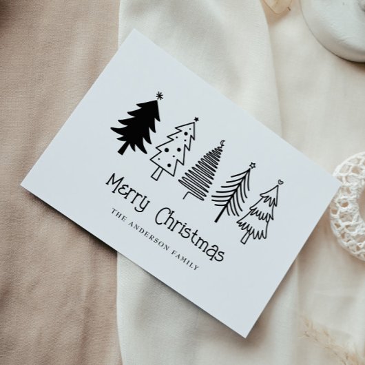 クリスマスグリーティングカード ノートカード