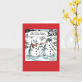 クリスマスグリーティングカード – レーザー眼手術 カード (黄色い花)