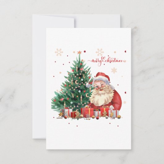 クリスマスグリーティングカード#23 カード (正面)