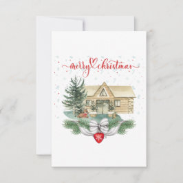 クリスマスグリーティングカード#24 カード