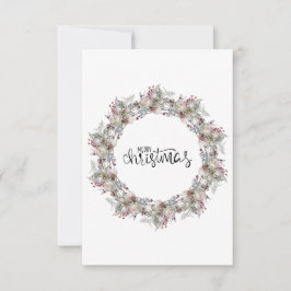 クリスマスグリーティングカード#33 カード