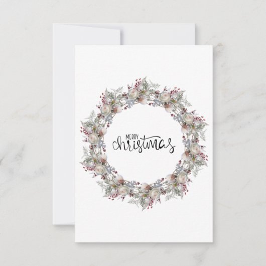 クリスマスグリーティングカード#33 カード (正面)